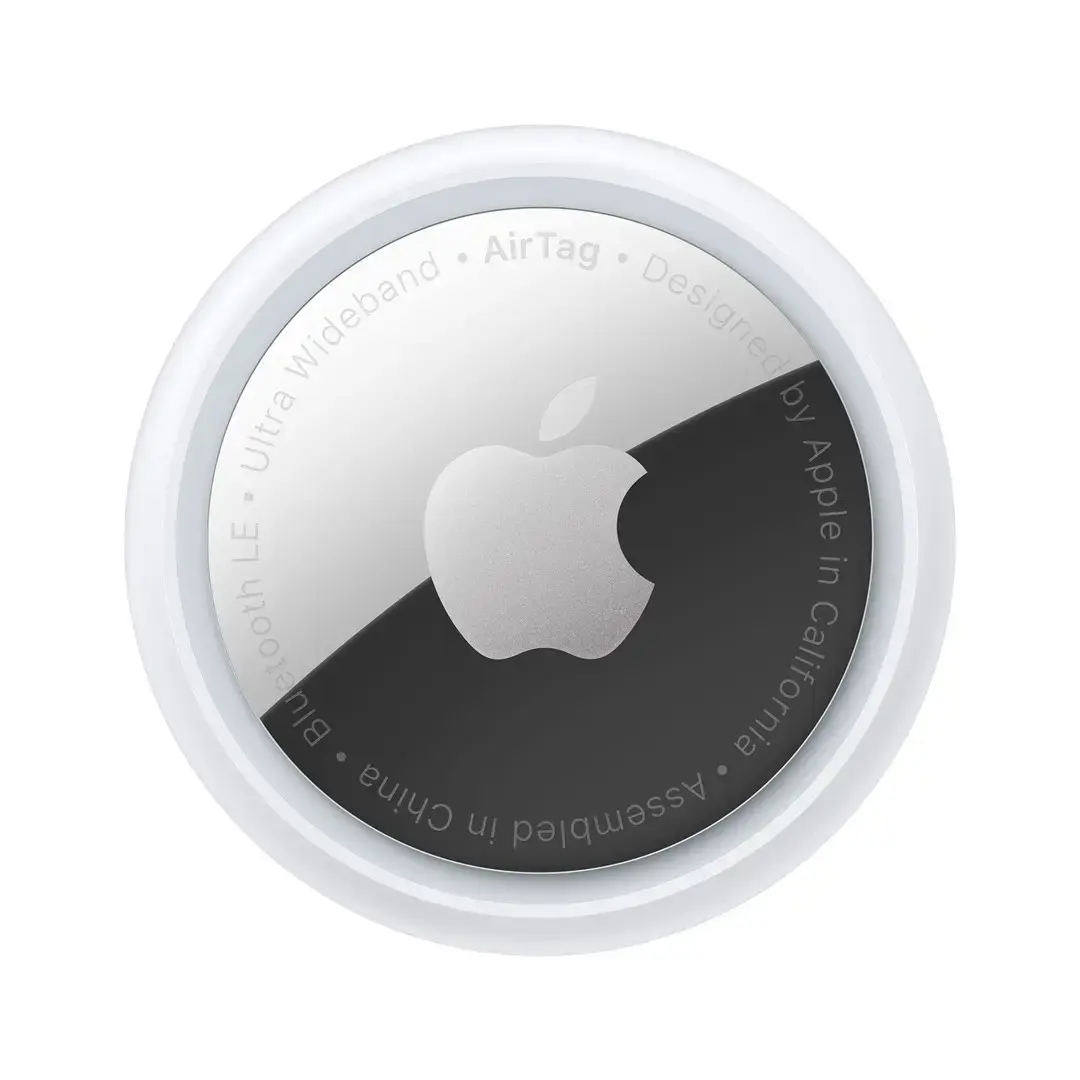 "Apple AirTag Bluetooth Silver", sidabrinė, balta