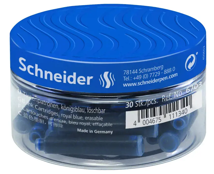 Rašalo kapsulės SCHNEIDER