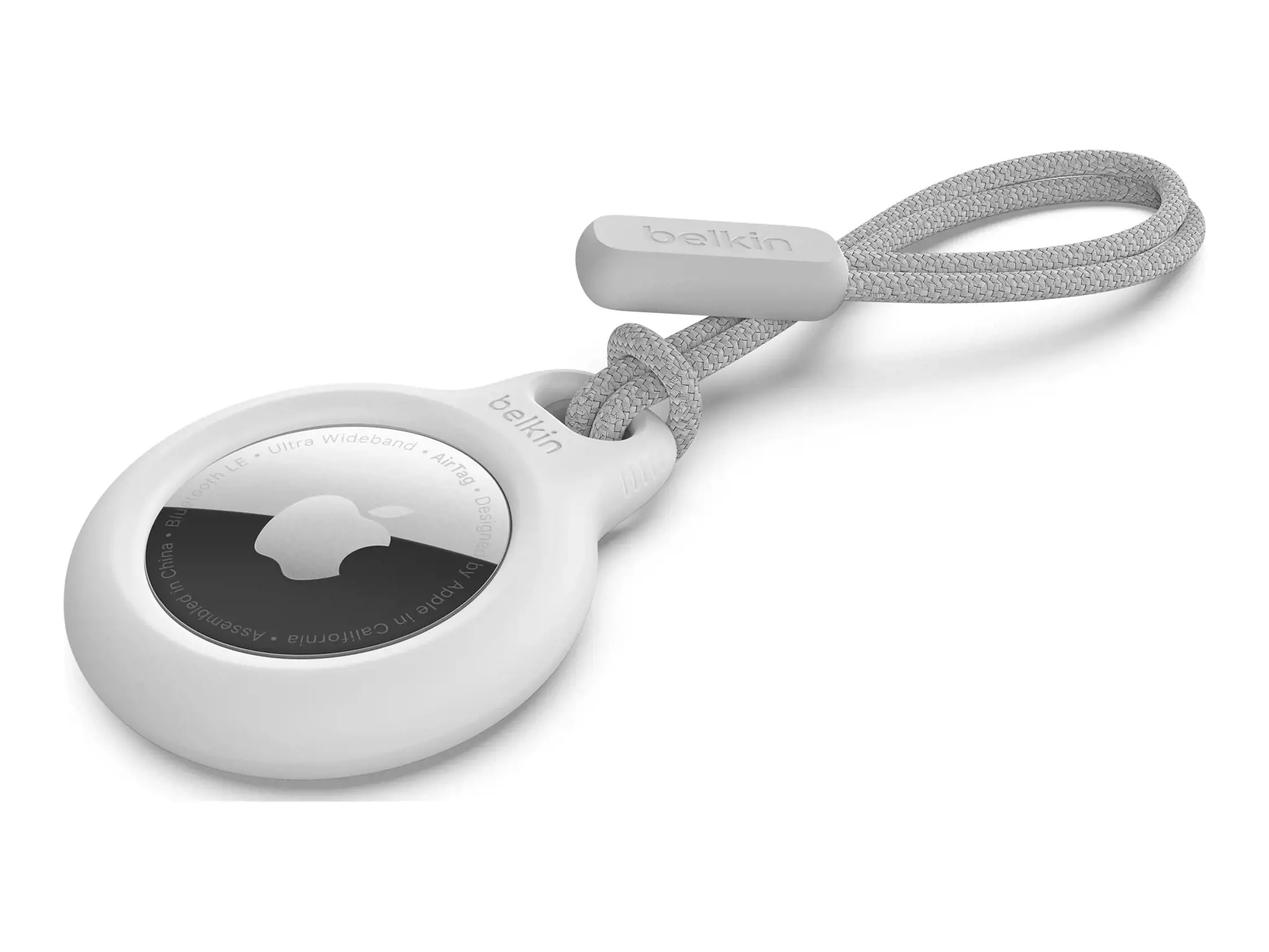 Belkin F8W974btWHT, Raktų ieškiklio dėklas, baltas, atsparus įbrėžimams, 1 vnt., AirTag