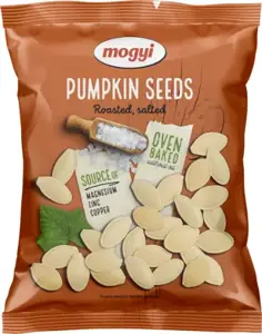 Skrudintos moliūgų sėklos MOGYI, sūdytos, 130 g