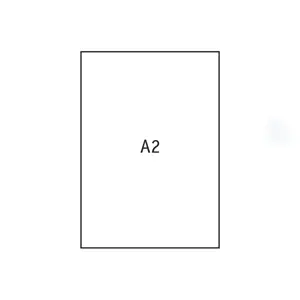 Popierius braižybai, A2, 610 x 430 mm, 170 g/m2, 20 vnt.