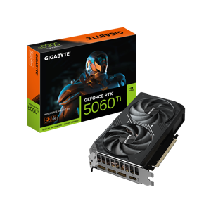 Vaizdo plokštė GIGABYTE GeForce RTX 5060 Ti 8 GB, GDDR7, GV-N506TWF2MAX OC-8GD