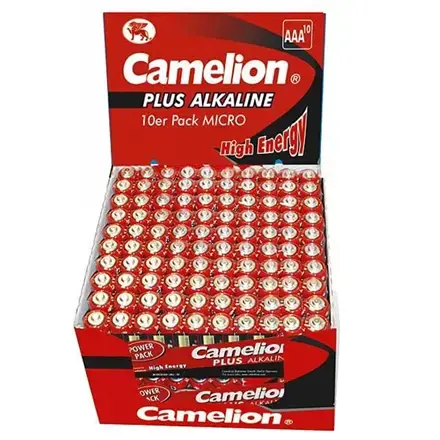 Camelion AAA/LR03, 1170 mAh, Plus Alkaline, 200 vnt.