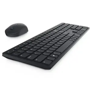 DELL KM5221W, pilno dydžio (100%), RF belaidis, QWERTY, juodas, pelė pridedama