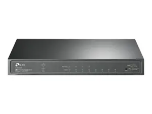 "TP-Link JetStream" 8 prievadų "Gigabit Smart" komutatorius su 4 prievadais PoE+, valdomas, L2/L2+, Gigabit Ethernet (10/100/1000), maitinimas per Ethernet (PoE), montuojamas į stovą