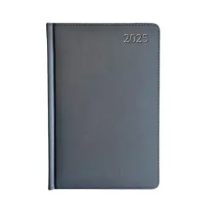 Kalendorius EXTRA SHINE, 2025, PU, A5, juoda