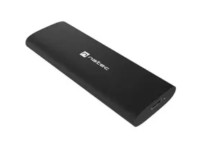 NATEC NKZ-2286 storage drive enclosure SSD enclosure Black M.2