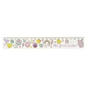 Liniuotė YES 20 cm Smiley World Fashion