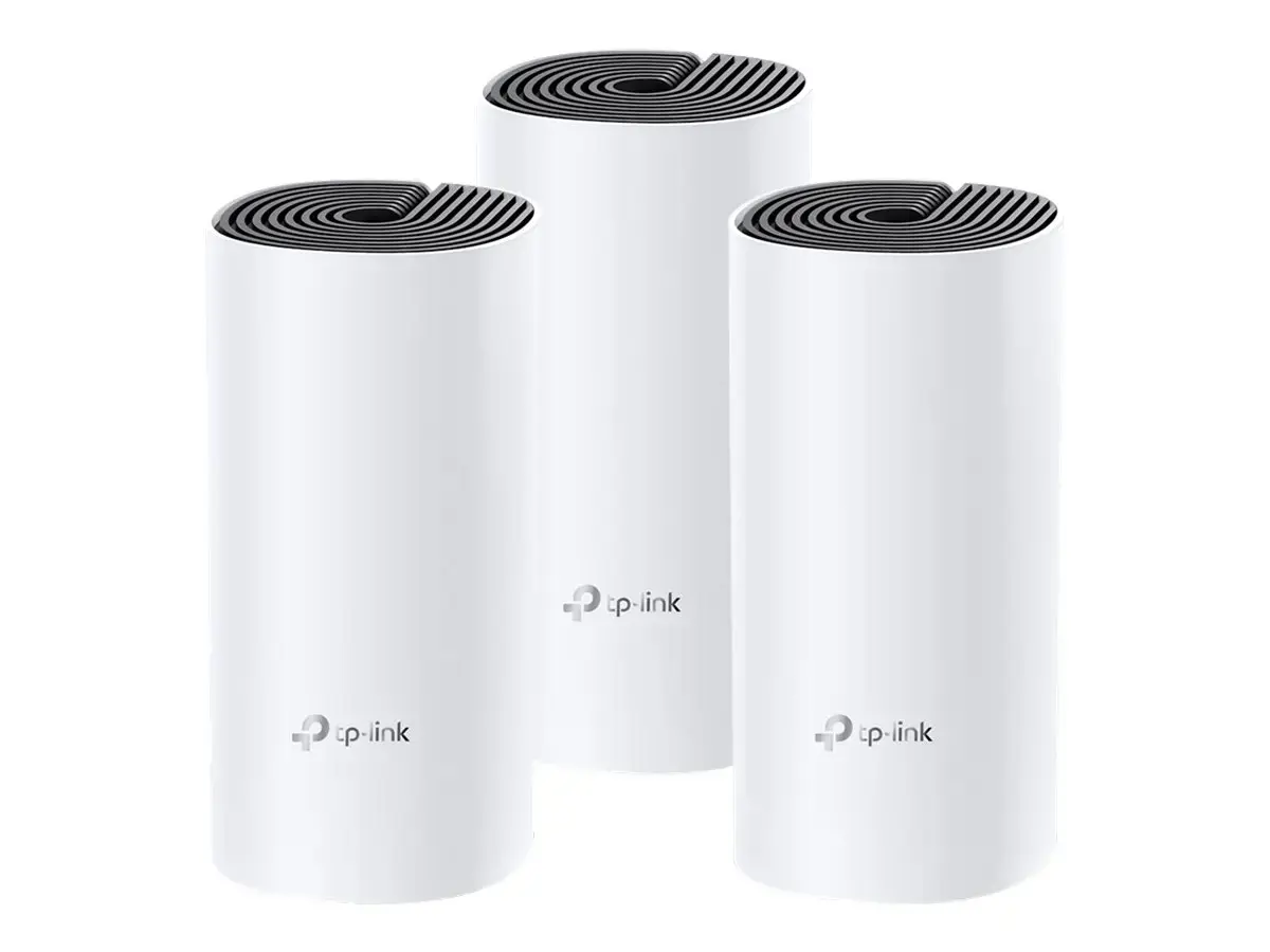 "TP-LINK AC1200 Whole-Home Mesh Wi-Fi" sistema "Qualcomm" procesorius 867Mbps 5GHz+300Mbps 2,4GHz 2 Gigabit prievadai 2 vidinės antenos