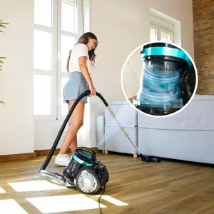 Cecotec Vacuum cleaner | The Conga Rockstar Cyclonic Plus | Bagless | Dust capacity 2 L | Power 800 W | Black