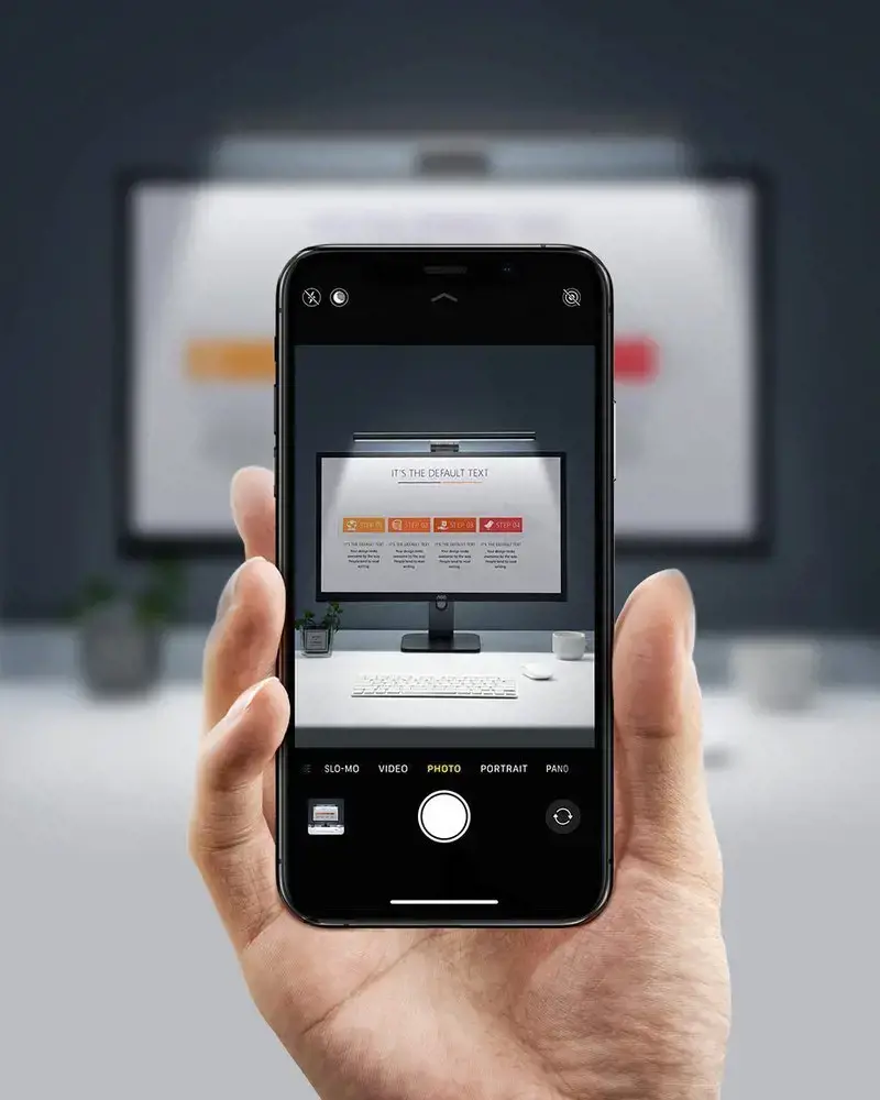 Baseus I-Wok lamp for monitor with touch panel (black)