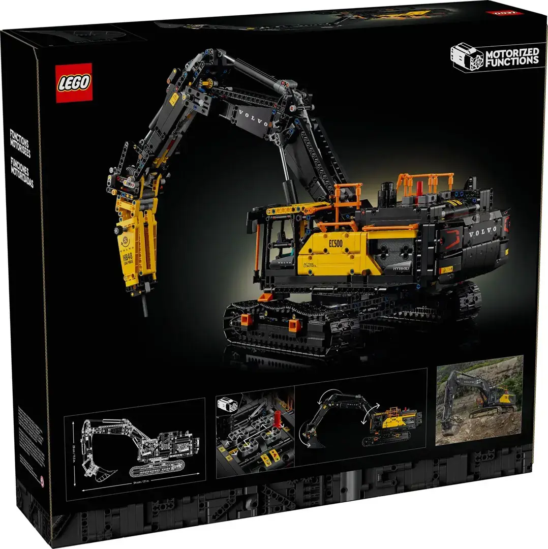 LEGO TECHNIC 42215 Volvo EC500 Hybrid Excavator