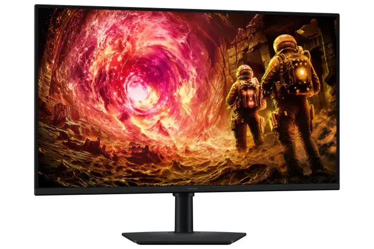 Samsung Odyssey G5 G50F Monitorius 32'' IPS QHD 2560x1440, 1 ms, 300 cd/m2, 180 Hz, Juoda