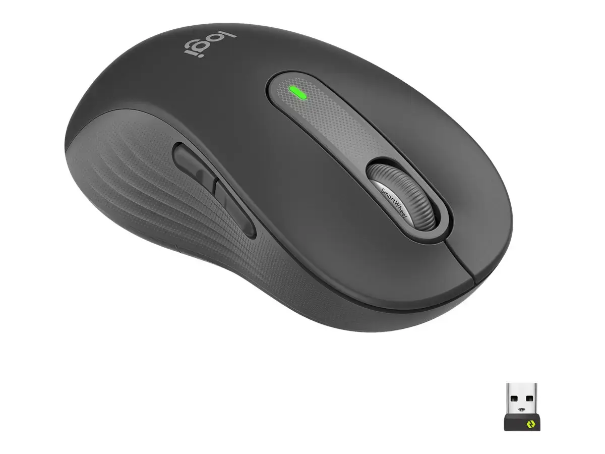 LOGITECH Signature M650 L belaidė pelė - GRAFITAS - BT - EMEA - M650 L LEFT