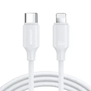 Joyroom USB-C cable - Lightning 480Mb | s 20W 1m white (S-CL020A9)