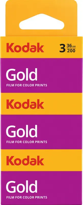 Kodak kino juosta Gold 200/36x3
