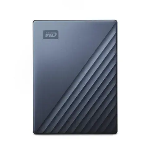 WD My Passport Ultra 2TB Blue USB-C/USB3.0 kietasis diskas 2,5 colio metalinė apdaila RTL nešiojamasis išorinis diskas