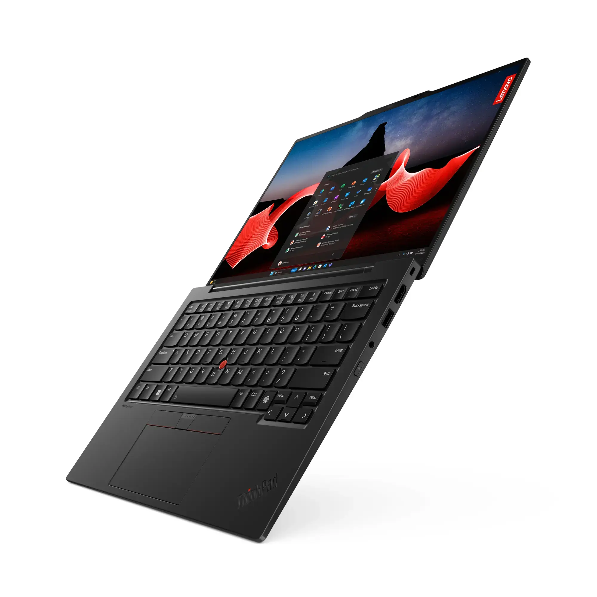 Lenovo ThinkPad X1 CARBON Gen 12 Core™ Ultra 7 155U 512GB SSD 16GB 14" (1920x1200) WIN11 Pro ECLIPSE BLACK Backlit Keyboard FP Reader  3YW
