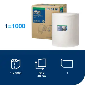TORK valymo šluostė 510104