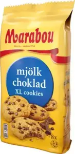 Sausainiai MARABOU, su pieniniu šokoladu, 184 g