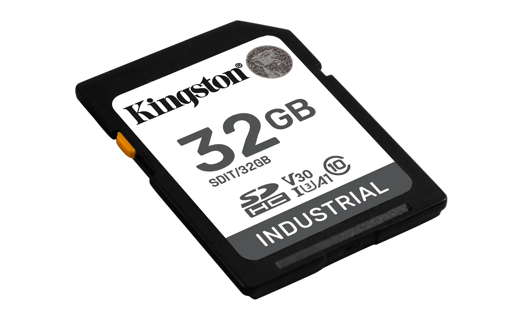 KINGSTON 32GB SDHC pramoninis -40C iki 85C C10 UHS-I U3 V30 A1 pSLC