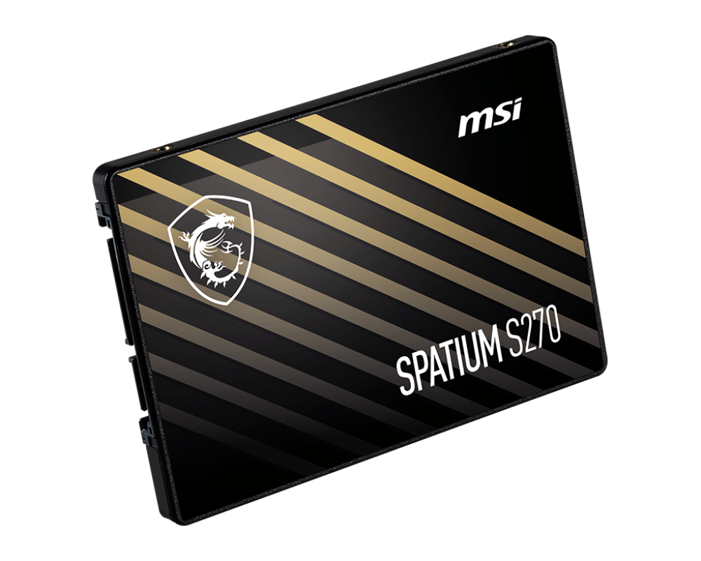SSD diskas MSI SPATIUM S270 960 GB, 2,5", Serial ATA III