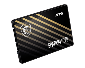 SSD diskas MSI SPATIUM S270 960 GB, 2,5", Serial ATA III
