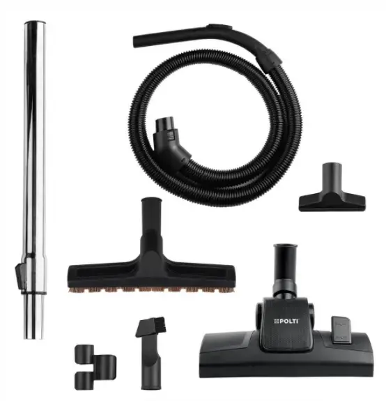 "Polti" dulkių siurblys PBEU0105 Forzaspira C110_Plus be maišelio, galia 800 W, dulkių talpa 2 l, juoda/raudona