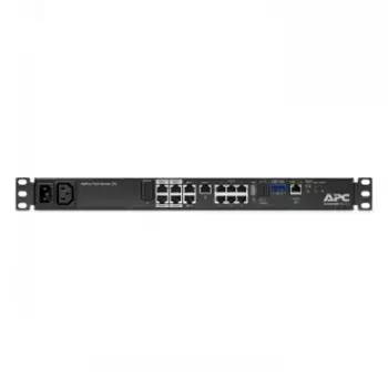 APC NBRK0250A, montuojama į stovo rėmą, juoda, RJ-45, Fast Ethernet, 10 100 Mbps, 10/100