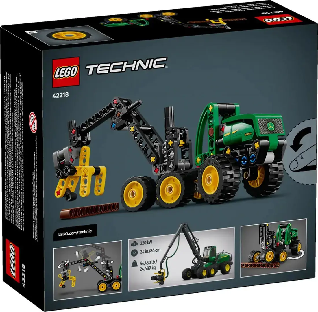 LEGO TECHNIC 42218 John Deere 1470H Wheeled Harvester