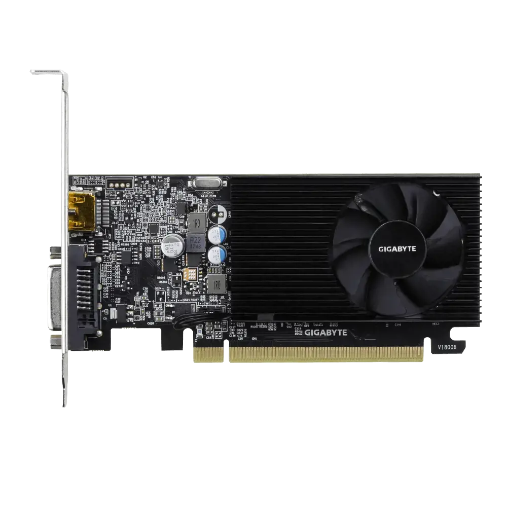 Vaizdo plokštė GIGABYTE GeForce GT 1030 2 GB, GDDR4, 64 bitai, GV-N1030D4-2GL