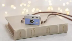 Kenko Toy Camera Pieni M, gray/blue