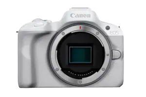 "Canon EOS R50", baltas + RF-S 18-45mm F4.5-6.3 IS STM rinkinys, 24,2 MP, 6000 x 4000 taškų, CMOS, …