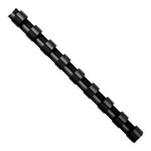 Plastikinė įrišimo spiralė FELLOWES, 10mm, juoda, 100vnt