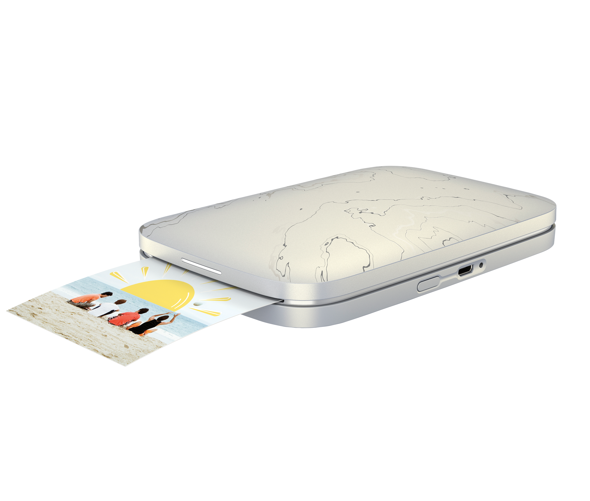"HP Sprocket Select" nuotraukų spausdintuvas, spausdinimas, ZINK (nulinis rašalas), 321 x 600 DPI, spausdinimas be ribų, "Bluetooth", tiesioginis spausdinimas, šampanas