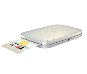 "HP Sprocket Select" nuotraukų spausdintuvas, spausdinimas, ZINK (nulinis rašalas), 321 x 600 DPI, spausdinimas be ribų, "Bluetooth", tiesioginis spausdinimas, šampanas