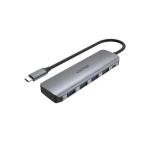 UNITEK šakotuvas Active USB-C 4X USB 3.1 Gen1 microUSB H1107A