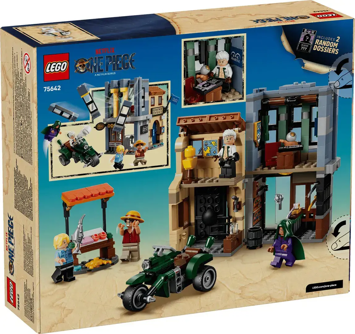 LEGO ONE PIECE 75642 Showdown with Captain Smoker