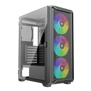 Case XILENCE ATX/micro ATX/Mini-ITX Black Midi Tower PC XG161