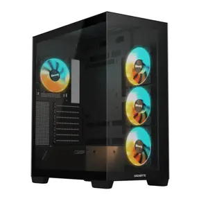 Case GIGABYTE GB-C500P ST MidiTower Case product features Transparent panel ATX MicroATX MiniITX Co…