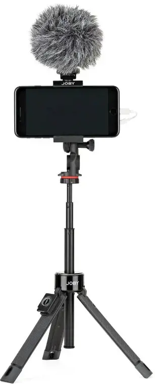 "Joby" trikojis "GripTight Pro TelePod", juodas/pilkas