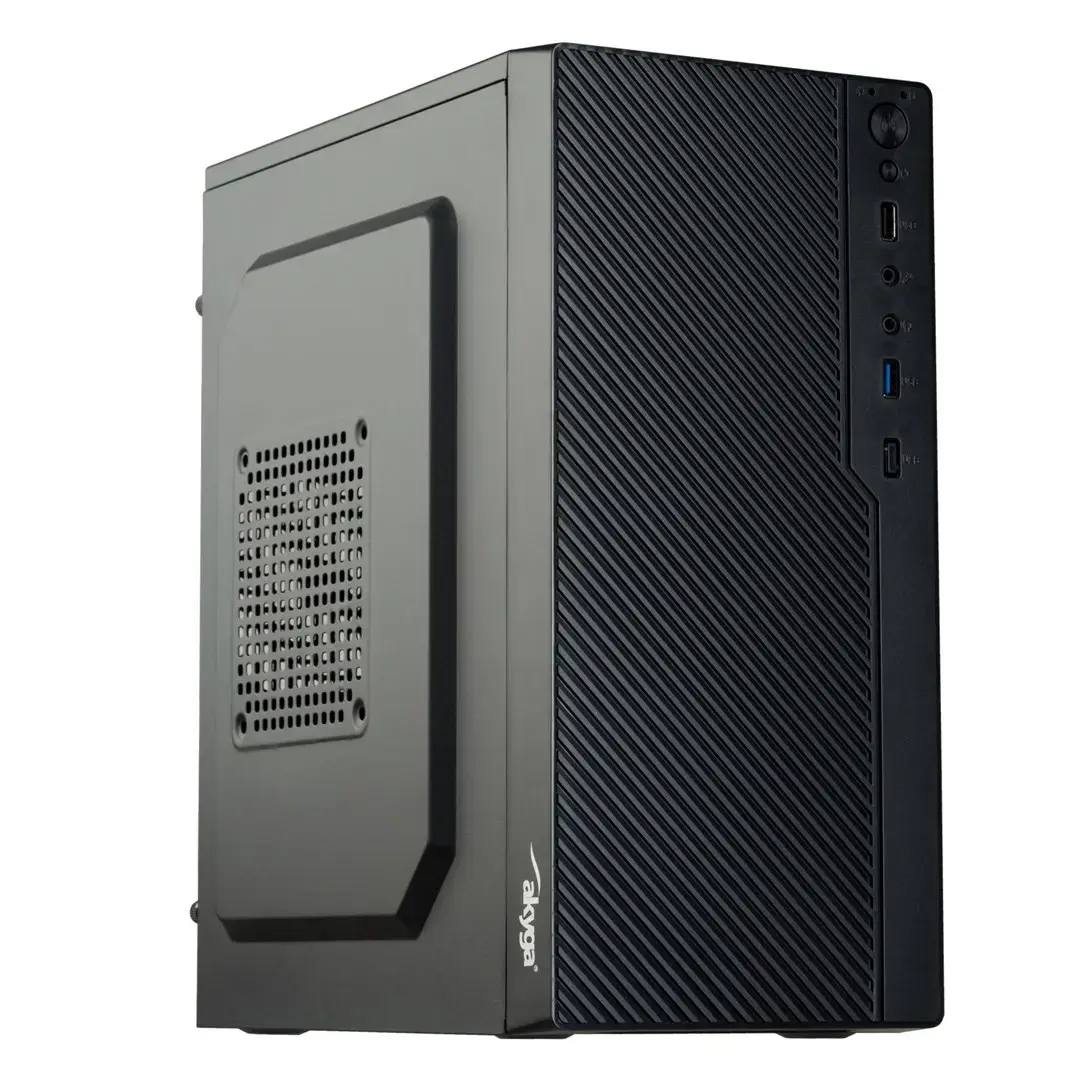 Akyga AK36BK kompiuterio korpusas Micro Tower Black