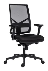 Biuro kėdė ANTARES 1750 SYN SKILL NET,  juoda