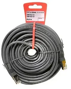 "Vivanco" jungiamasis laidas PS Cat 5e 25 m (20246)
