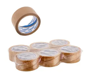 BSTech Solvent adhesive tape Grey 48x66 6 pc(s)