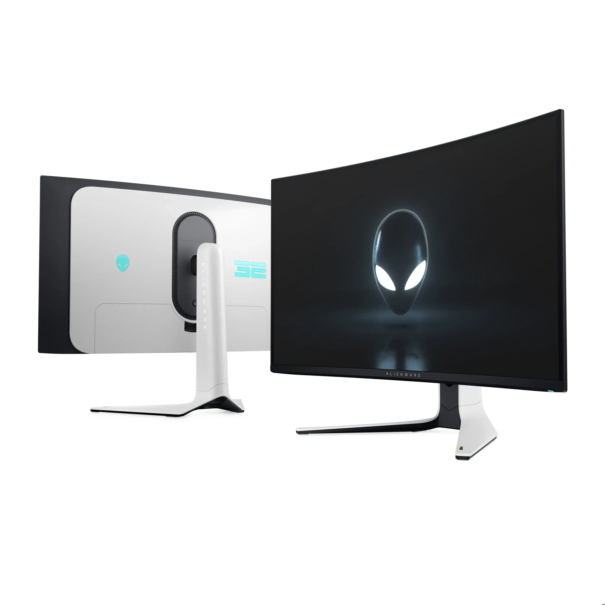 Alienware AW3225QF, 81.3 cm (32"), 3840 x 2160 pixels, 4K Ultra HD, QDOLED, 0.03 ms, Black, White