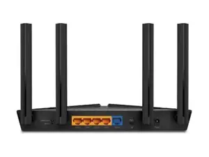 TP-Link AX1500 "Wi-Fi 6" maršrutizatorius, "Wi-Fi 6" (802.11ax), dviejų dažnių (2,4 GHz / 5 GHz), Ethernet LAN, juodas, stalinis maršrutizatorius