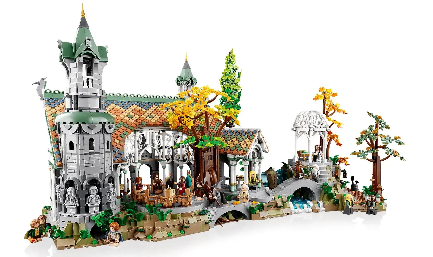 LEGO IKONOS 10316 ŽIEDŲ VALDOVAS: RIVENDELL