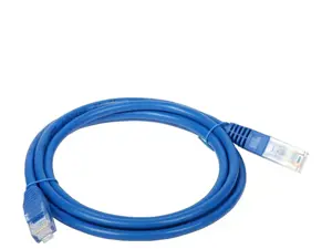 Patchcord UTP A-LAN KKU5NIE1 (RJ45 - RJ45 ; 1 m; UTP; kat. 5e; mėlyna spalva)