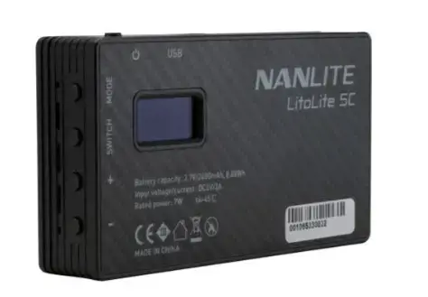 "Nanlite" vaizdo šviesa LitoLite 5C